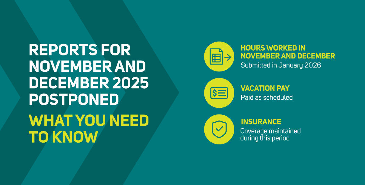 Reports for november and december 2025 postponed